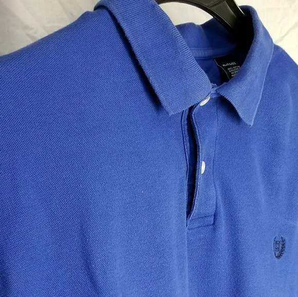Ralph Lauren Chaps XLG Blue Polo Shirt - Picture 2 of 5